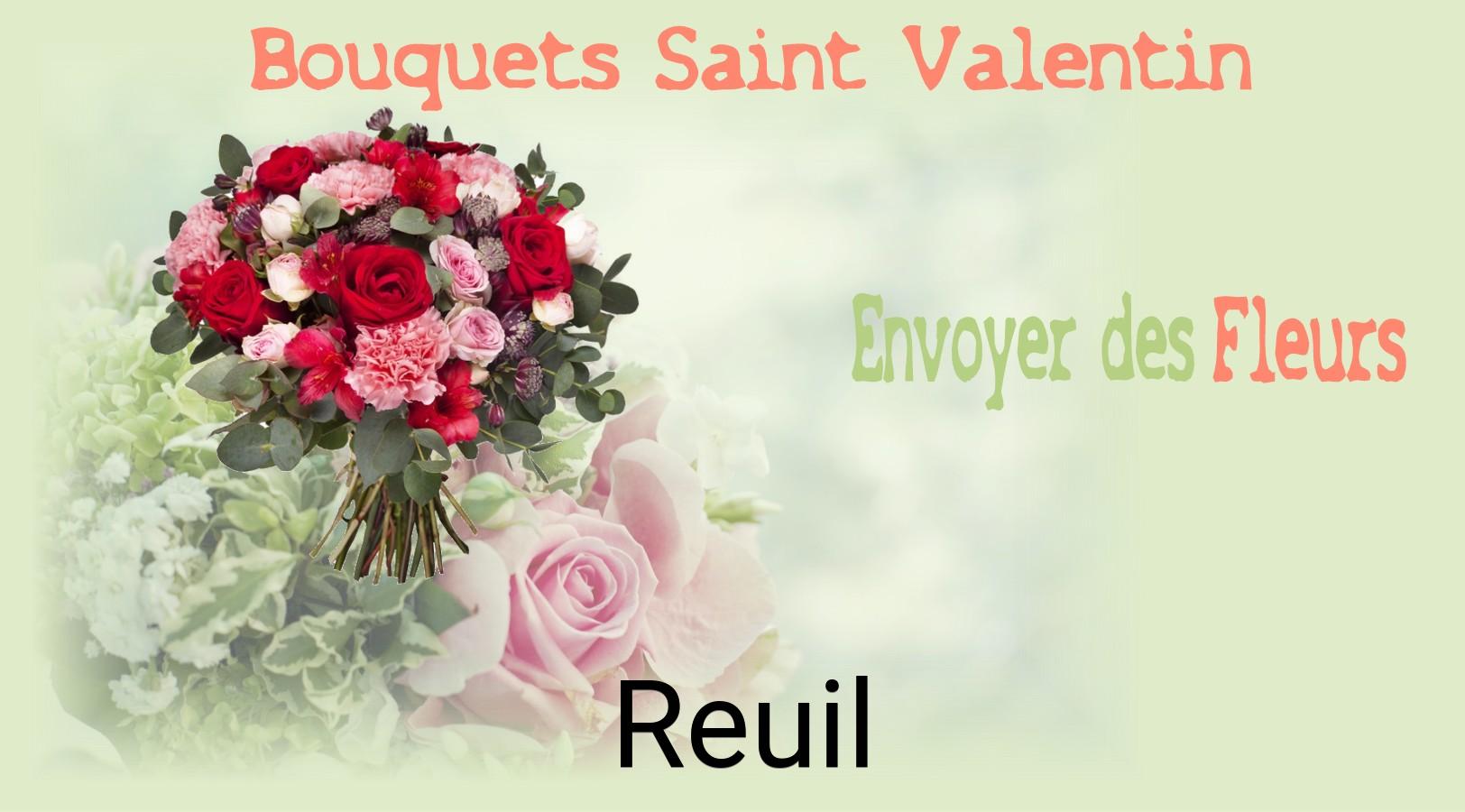Roses de Saint-Valentin livrées à Reuil